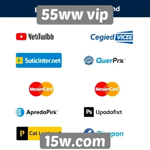 Métodos de pagamento disponíveis no 55ww vip